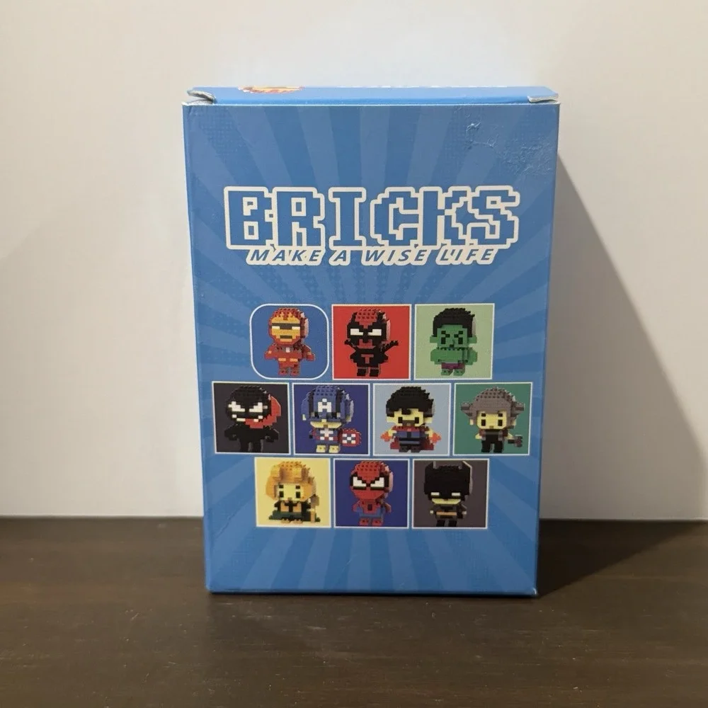 Iron Man Micro Bricks Building Set 179pcs Superhero Blocks DMXC F3021 Marvel New